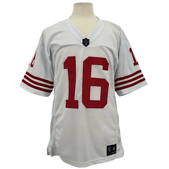 New NFL Joe Montana San Francisco Throwback Jersey Multiple Sizes - Picture 3 of 7